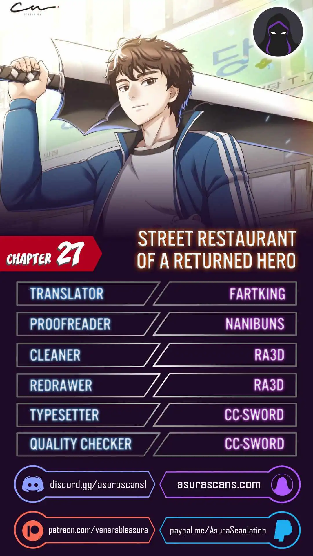 Street Restaurant of a Returned Hero Chapter 27 1